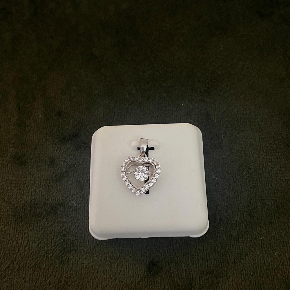 925 Silver Heart Pendant Necklace